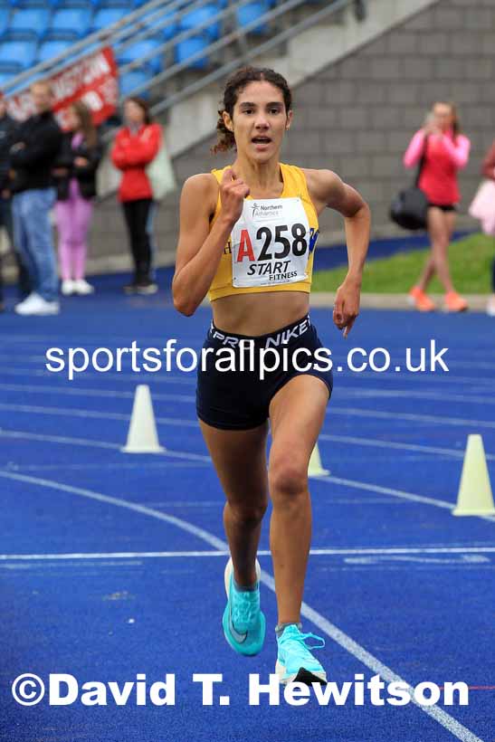 Womens under-17s 2022 Northern Road Relays, SportsCity, Manchester. Photo: David T. Hewitson/Sports for All Pics